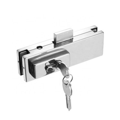 KECO Factory Wholesale Glass Door Lock Patch Central Patch Lock Fittings