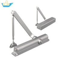 Super Duty Adjustable Power of EN6 Max. 120kg Exposed Installation Aluminum Alloy Door Closer