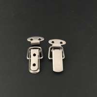 JS-D107 stainless steel 304 small mini box lock latch lock hasp